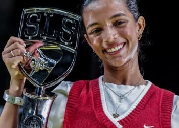 Rayssa é campeã da etapa carioca da Liga Internacional de Skate Street