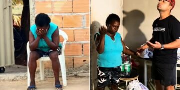 Influenciador emociona ao presentear mulher com compras: “Jesus mandou te abençoar”
