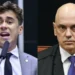 Nikolas Ferreira solicita prisão preventiva de Alexandre de Moraes