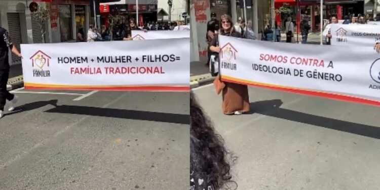 Assembleia de Deus investigada por faixas em desfile de SC