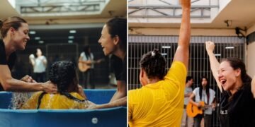49 detentas são batizadas em presídio de Goiás: “Nada nos separa do amor de Deus”