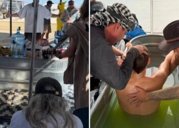 Evangelistas são expulsos de festival nos EUA após batizarem participantes