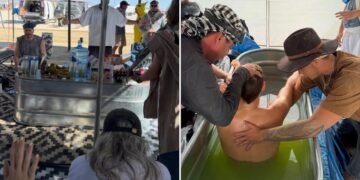 Evangelistas são expulsos de festival nos EUA após batizarem participantes