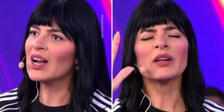 Fernanda Brum prega o Evangelho e faz oração de apelo para aceitar Jesus no SBT