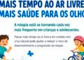 Oftalmologistas alertam para uso de telas e a miopia em crianças
