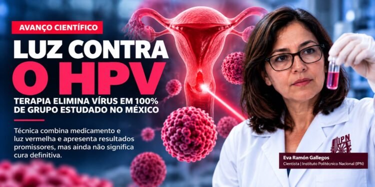Luz contra o HPV: terapia elimina vírus em 100% de grupo estudado no México