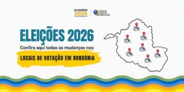 Eleições 2026: TRE-RO altera locais de votação e orienta eleitores a conferir endereço