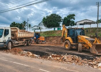 Novo espaço para comércio é preparado para as comemorações dos 112 anos de Porto Velho