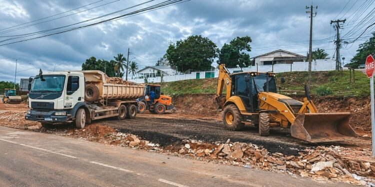 Novo espaço para comércio é preparado para as comemorações dos 112 anos de Porto Velho