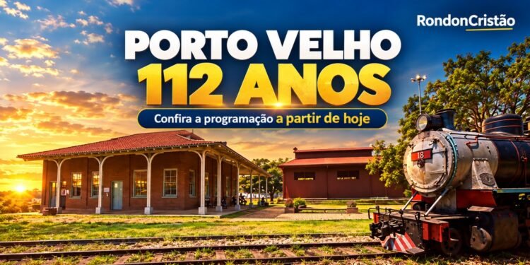 Porto Velho abre festa dos 112 anos com fé, cultura, lazer e grandes shows