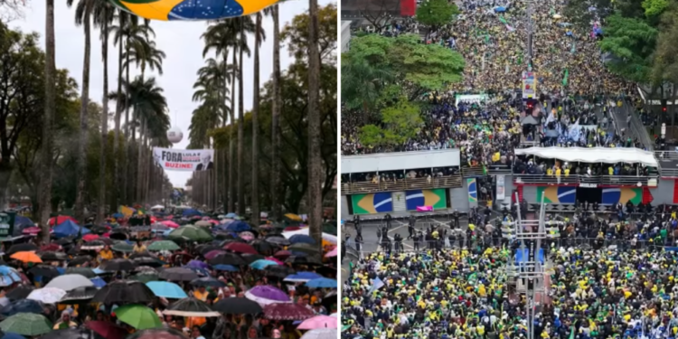 Orações e discursos políticos marcam 7 de Setembro