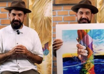 Eduardo Kobra transforma luto em arte com mural “A Mão de Deus”