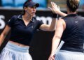 Dupla de Luisa Stefani vence estreia e avança à 2ª rodada do US Open