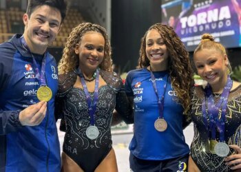 Brasil fecha Copa do Mundo de ginástica com mais cinco pódios