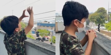 Menino ora por chuva durante queimadas no Amazonas: “O Senhor é nosso refúgio”