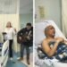 Cantor gospel com múltiplos tumores recebe oração e louvor em hospital