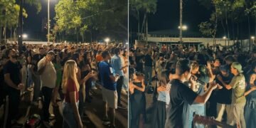 Estudantes fazem culto na Praça Universitária em GO: “Muitos se entregaram a Jesus”