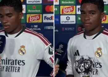 Endrick agradece a Deus por atuação de destaque no Real Madrid: “Sem Ele, não sou nada”