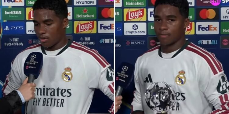 Endrick agradece a Deus por atuação de destaque no Real Madrid: “Sem Ele, não sou nada”