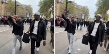 Evangelistas anunciam Jesus em meio aos protestos em Paris: “Ele pode te dar justiça”