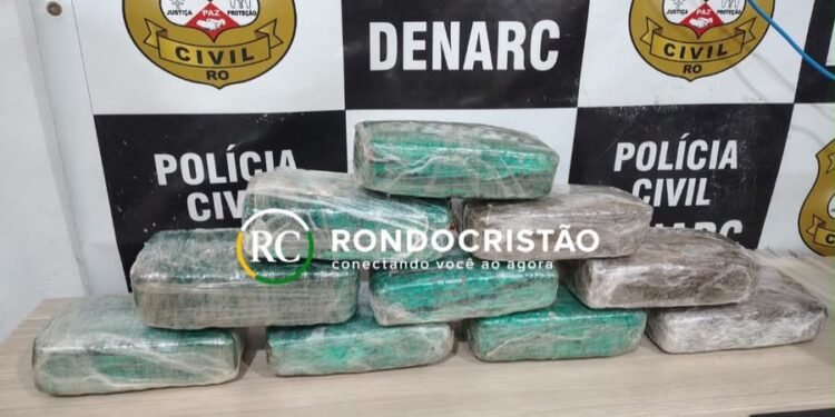 Denarc apreende 10 quilos de skunk durante operação em Porto Velho