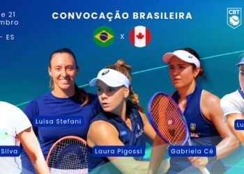 Seleção feminina de tênis é convocada para Billie Jean King Cup