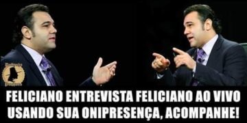 “Onipresença” atribuída a Feliciano por Patrícia Lélis vira meme nas redes