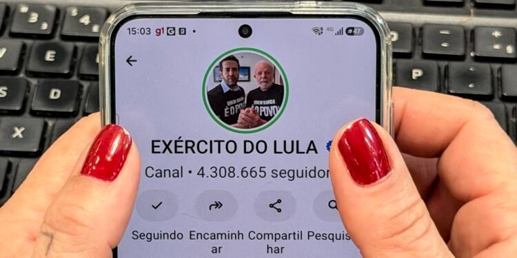 Canal Exército do Lula volta ao ar após registro no TSE