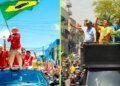 Lula faz comício em Natal e Flávio participa de moto-carreata no Rio