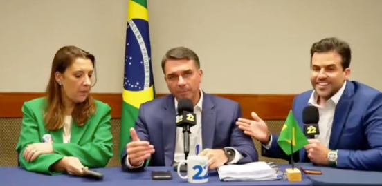 Pablo Marçal pede apoio de Caiado a Flávio Bolsonaro