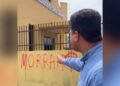Igreja evangélica em MS é alvo de pichações de ódio