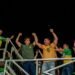 Flávio Bolsonaro discursa em Manaus e promete combater queimadas