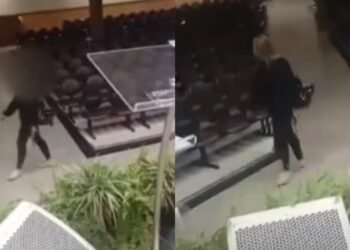 Mulher invade igreja em MG, faz disparos e é presa