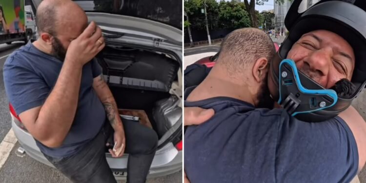 Motorista recebe ajuda inesperada após orar por milagre