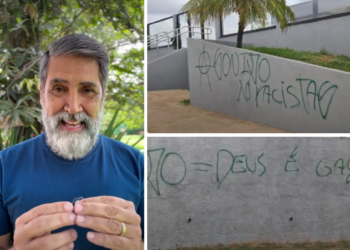 Igreja em Brasília sofre ataque com pichações após eleições