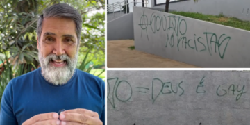 Igreja em Brasília sofre ataque com pichações após eleições