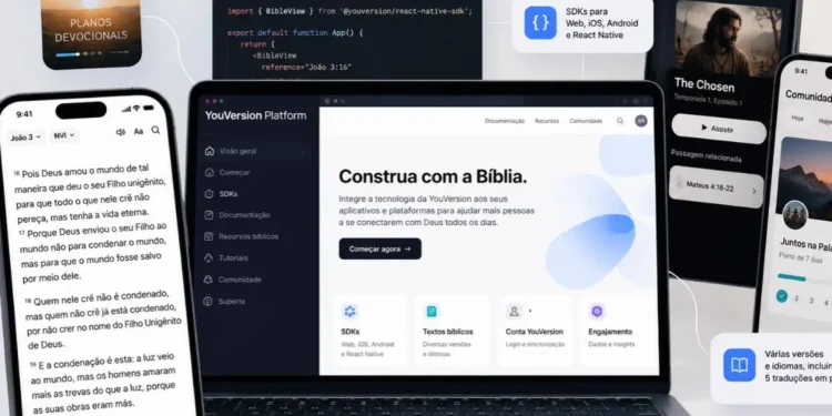 YouVersion lança plataforma gratuita para apps bíblicos